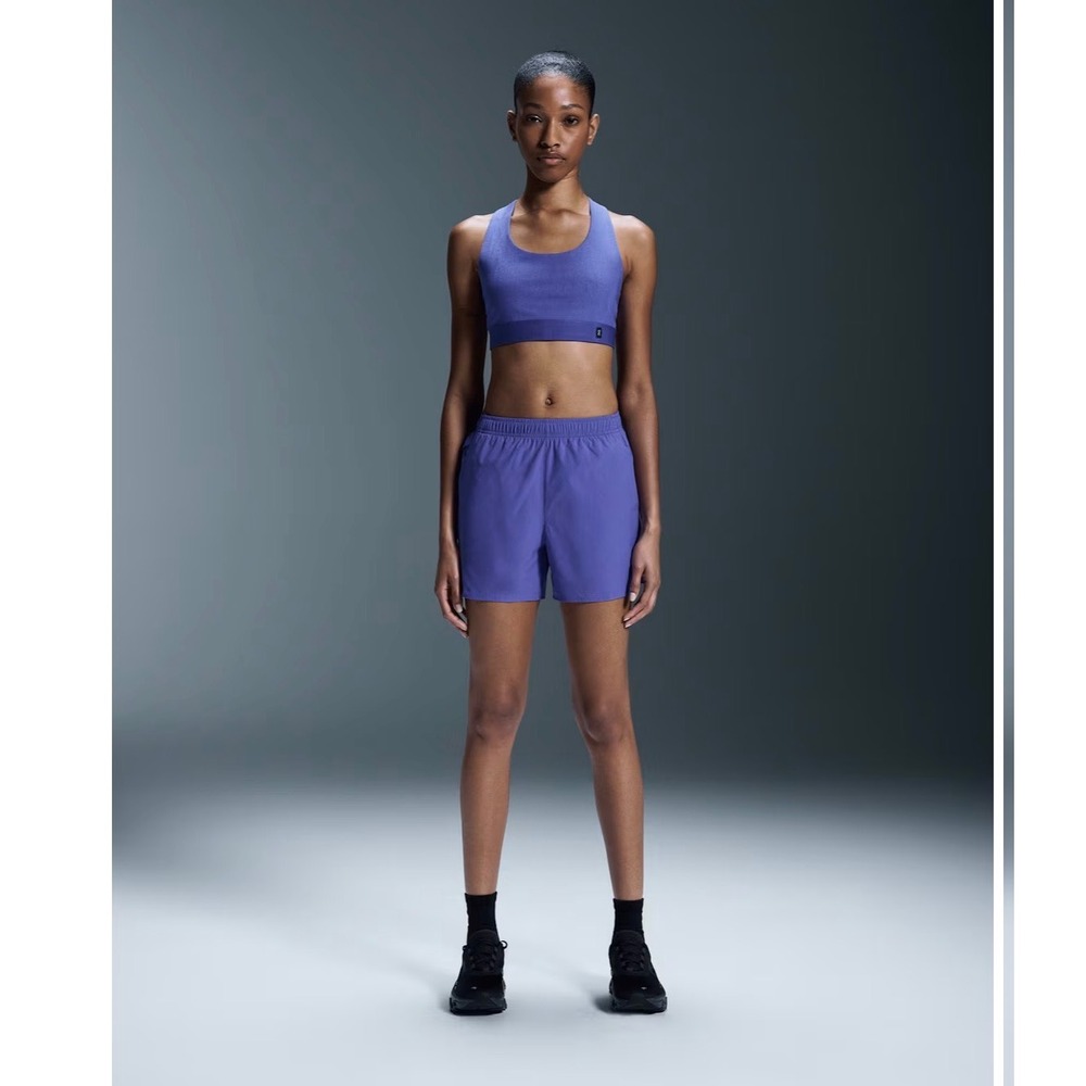 On Running Essential Shorts Womens Small Iris‎ Purple Training Running Shorts S